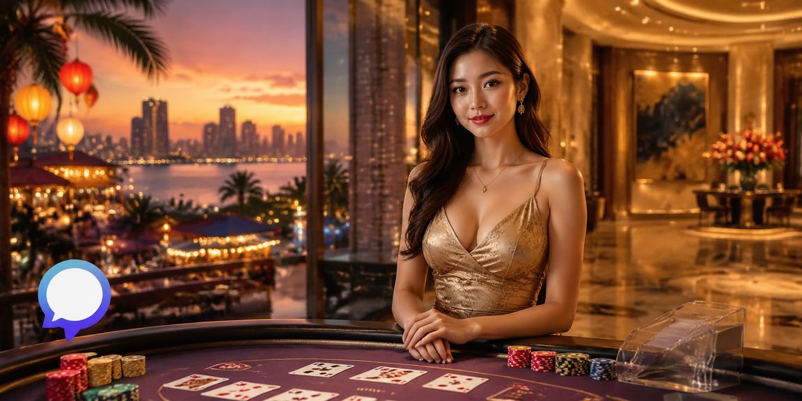 Không khí chơi baccarat sôi động tại chợ đêm Đà Nẵng
