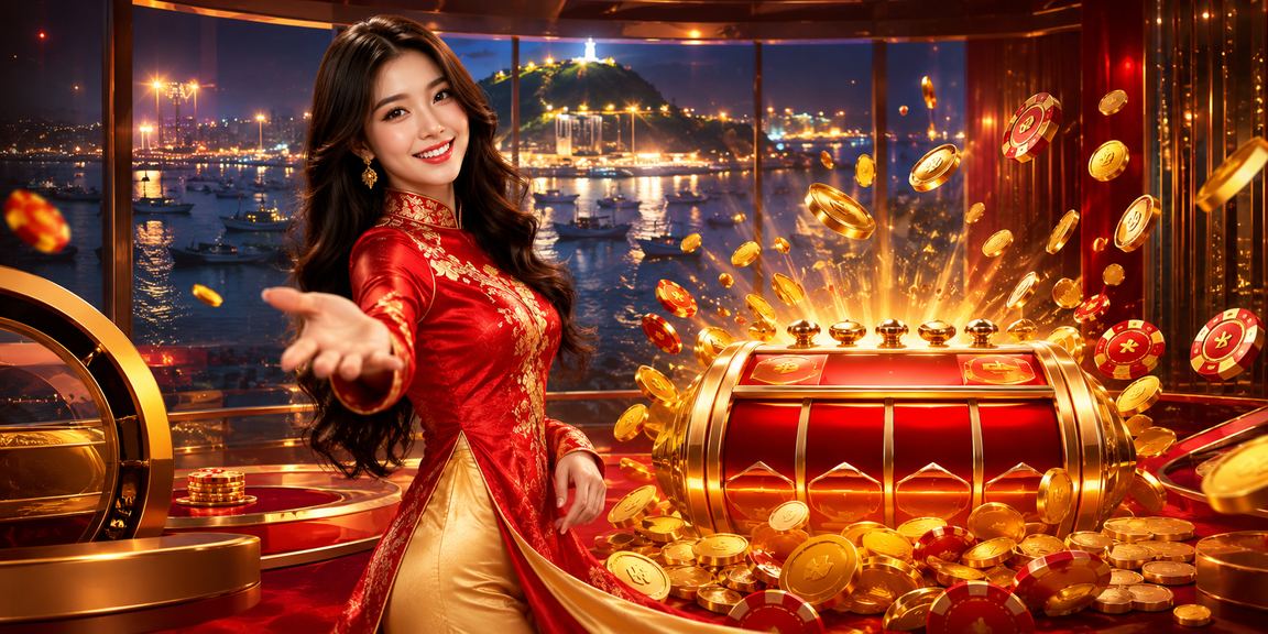 Phụ nữ mặc áo dài tại Vũng Tàu đang theo dõi thông tin cá cược trên điện thoại